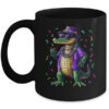 Mardigator Mardi Gras Alligator Men Women Mardi Gras Men Mug 11oz Mug Black front 600x.jpg