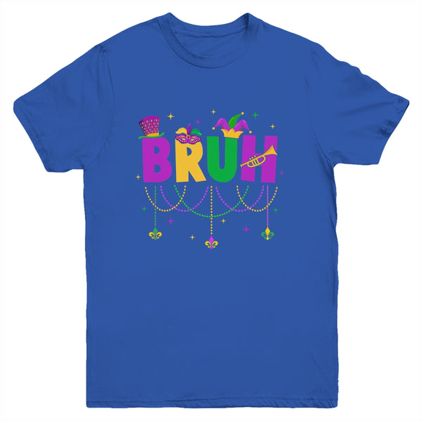 Bruh Mardi Gras Teens Boys Kids Costume Mardi Gras Funny Youth Shirt Youth T Shirt Royal 600x.jpg