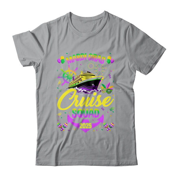 Mardi Gras Cruise Squad 2025 Family Matching Group Vacation Classic T Shirt Sport Grey 600x.jpg