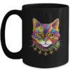 Cat Mardi Gras Outfit Costume For Men Women Girl Mug 15oz Mug Black front 600x.jpg