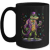 Mardigator Mardi Gras Alligator Costume Men Women Party Mug 15oz Mug Black front 600x.jpg