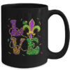 I Love Mardi Gras For Matching Family Costume Men Women Mug 15oz Mug Black back 600x.jpg