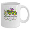Peace Love King Cake Mardi Gras For Men Women Kids Mug 11oz Mug White back 600x.jpg