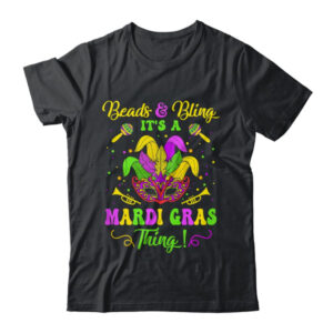 Beads And Bling Its A Mardi Gras Thing Women Girls Classic T Shirt Black 600x.jpg