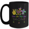 Peace Love Mardi Gras Leopard Heart Mardi Gras Festival Mug 15oz Mug Black front 600x.jpg