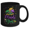 Mardi Gras Womens Girls Mask Beads New Orleans Party Mug 11oz Mug Black back 600x.jpg