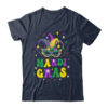 Groovy Mardi Gras Party Festival Kids Men Women Outfit Classic T Shirt Navy 600x.jpg