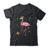Jester Flamingo Beads Mardi Gras Party Parade Girls Classic T Shirt Black 600x.jpg