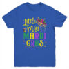 Little Miss Mardi Gras Cute Outfit Girls Kids Youth Youth T Shirt Royal 600x.jpg