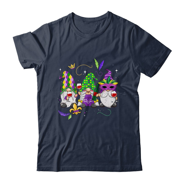 Mardi Gras Gnomes Funny Outfit Gnomies Squad Girl Women Classic T Shirt Navy 600x.jpg