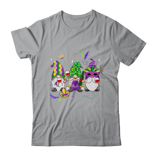 Mardi Gras Gnomes Funny Outfit Gnomies Squad Girl Women Classic T Shirt Sport Grey 600x.jpg