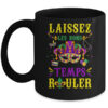 Laissez Les Bons Temps Rouler Mardi Gras Fat Tuesdays Women Mug 11oz Mug Black front 600x.jpg