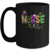 Cute Leopard Nurse Mardi Gras Festival Party Nursing Costume Mug 15oz Mug Black front 600x.jpg