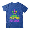 May Contain Alcohol Mardi Gras Party Classic T Shirt Royal 600x.jpg