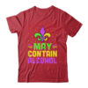 May Contain Alcohol Mardi Gras Party Classic T Shirt Red 600x.jpg