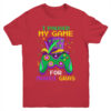 I Paused My Game For Mardi Gras Gamer Gaming Kids Boy Funny Youth Youth T Shirt Red 600x.jpg