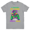 I Paused My Game For Mardi Gras Gamer Gaming Kids Boy Funny Youth Youth T Shirt Sport Grey 600x.jpg