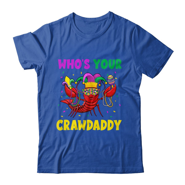 Whos Your Crawdaddy Crawfish Mardi Gras Funny Classic T Shirt Royal 600x.jpg