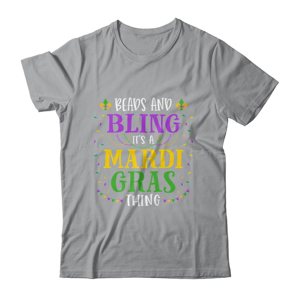 Beads And Bling Its A Mardi Gras Thing Funny Mardi Gras Classic T Shirt Sport Grey 600x.jpg