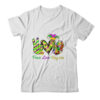 Peace Love King Cake Mardi Gras Men Women Kids Classic T Shirt White 600x.jpg