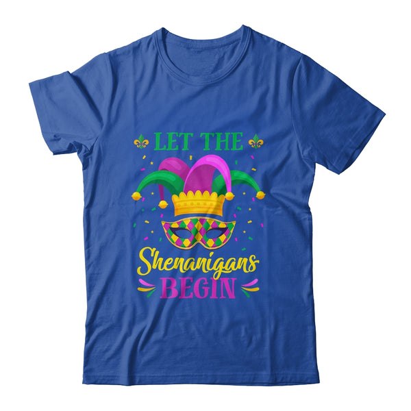 Mardi Gras Let The Shenanigans Begin Classic T Shirt Royal 600x.jpg