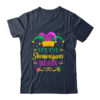 Let The Shenanigans Begin Mardi Gras Men Women Classic T Shirt Navy 600x.jpg