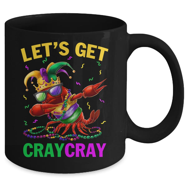 Dabbing Crawfish Costume Kids Boys Men Mardi Gras Carnival Mug 11oz Mug Black back 600x.jpg