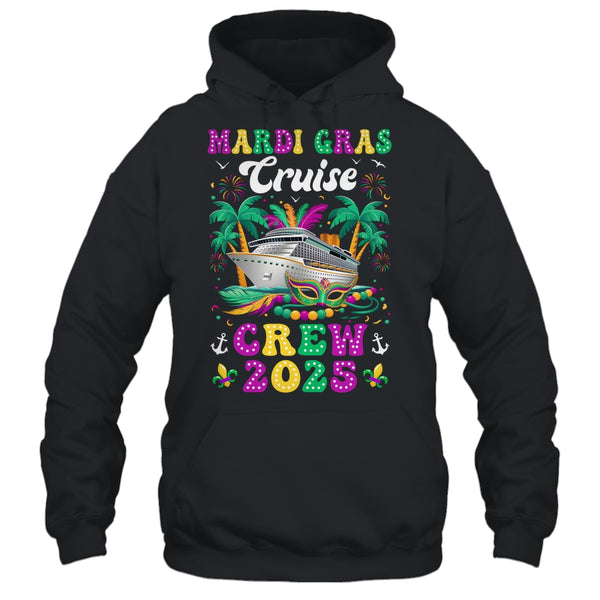 Mardi Gras Cruise Crew 2025 Trip New Orleans Family Matching Shirt Tank Top Pullover Hoodie Black 600x 1.jpg