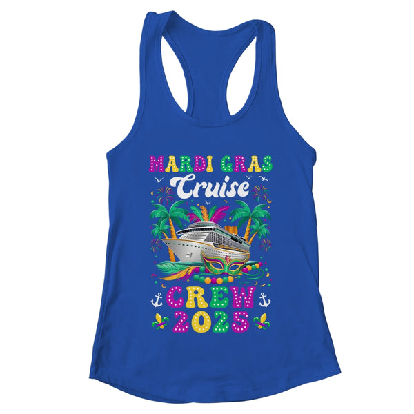 Mardi Gras Cruise Crew 2025 Trip New Orleans Family Matching Shirt Tank Top Women s Ideal Racerback Tank Royal 600x 1.jpg