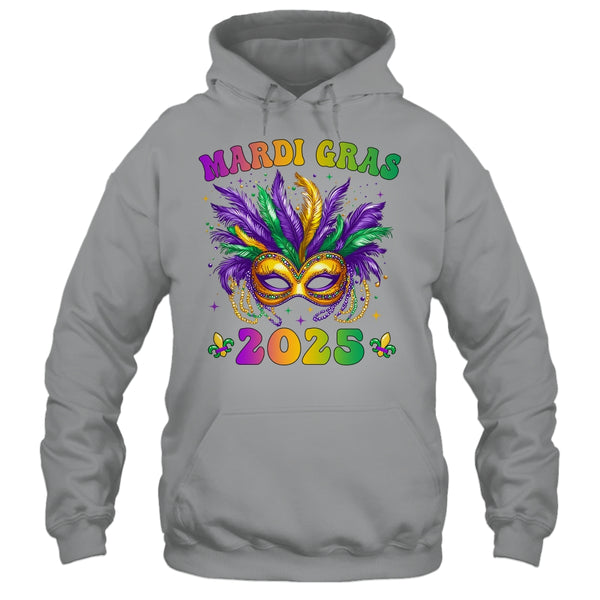 Mardi Gras 2025 Mask Feathers Mardi Gras Family Costume Cute Shirt Tank Top Pullover Hoodie Sport Grey 600x.jpg