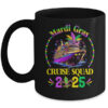 Mardi Gras Cruise 2025 Ship Family Matching Trip Costume Mug 11oz Mug Black front 600x.jpg