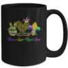 Peace Love Mardi Gras Beads For Women Carnival Parade Mug 15oz Mug Black back 600x.jpg