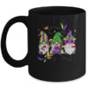 Mardi Gras Gnomes Funny Outfit Gnomies Squad Girl Women Mug 11oz Mug Black front 600x.jpg