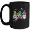 Mardi Gras Gnomes Funny Outfit Gnomies Squad Girl Women Mug 15oz Mug Black front 600x.jpg