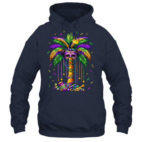 Mardi Gras Palm Tree Hawaiian Tropical Party Men Women Shirt Tank Top Pullover Hoodie Navy 600x 2.jpg