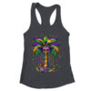 Mardi Gras Palm Tree Hawaiian Tropical Party Men Women Shirt Tank Top Women s Ideal Racerback Tank Black 600x 2.jpg