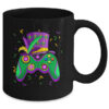 Mardi Gras Gamer Kids Gaming Boys Costume Mug 11oz Mug Black back 600x.jpg