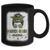 Messy Bun Hair Glasses New Orleans Carnival Mardi Gras Mama Mug 11oz Mug Black back 600x.jpg
