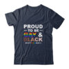 Proud To Be Gay And Black LGBT Pride Month Classic T Shirt Navy 600x.jpg