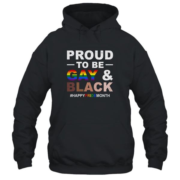 Proud To Be Gay And Black LGBT Pride Month Pullover Hoodie Black 600x.jpg