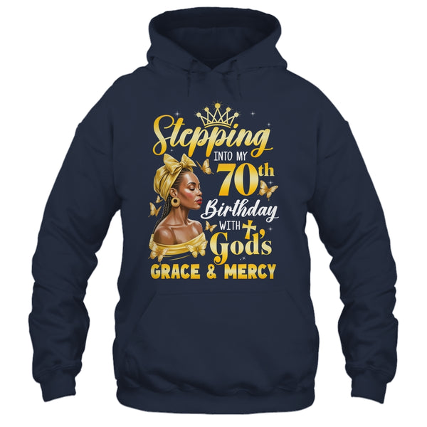 Stepping Into My 70th Birthday Afro Woman Religious Birthday Shirt Tank Top Pullover Hoodie Navy 600x.jpg