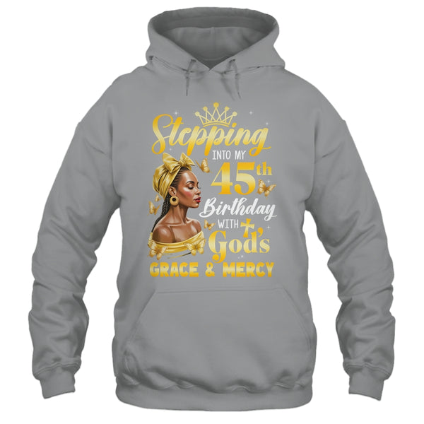 Stepping Into My 45th Birthday Afro Woman Religious Birthday Shirt Tank Top Pullover Hoodie Sport Grey 600x.jpg