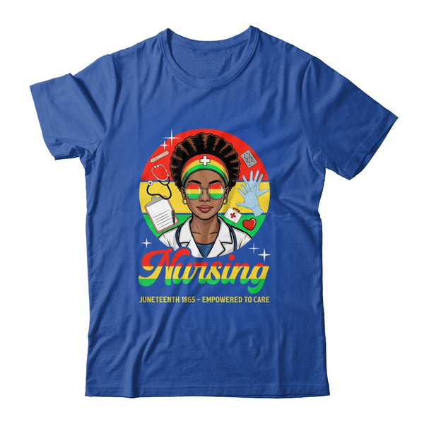 Juneteenth Nurse Pride Afro American Healthcare Worker Shirt Tank Top Classic T Shirt Royal 600x 1.jpg