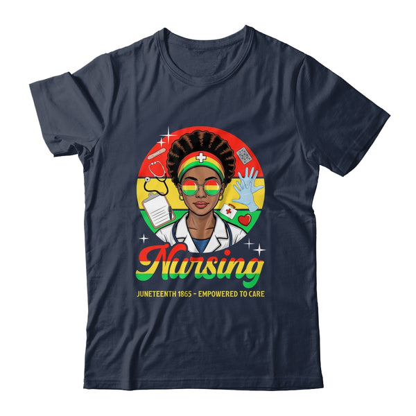 Juneteenth Nurse Pride Afro American Healthcare Worker Shirt Tank Top Classic T Shirt Navy 600x 1.jpg