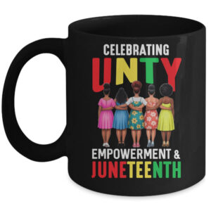 Juneteenth For Women Juneteenth 1865 Black History Month Mug 11oz Mug Black front 600x 1.jpg
