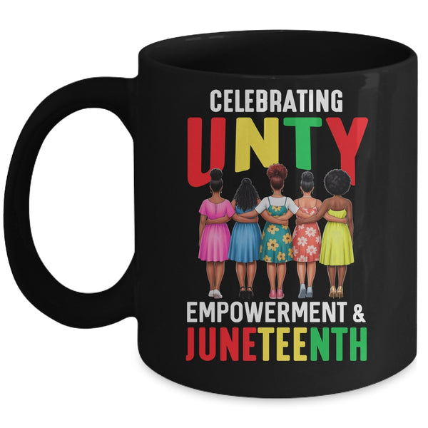 Juneteenth For Women Juneteenth 1865 Black History Month Mug 11oz Mug Black front 600x 1.jpg