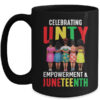 Juneteenth For Women Juneteenth 1865 Black History Month Mug 15oz Mug Black front 600x 1.jpg