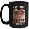 Future HBCU Grad Kids Black Girl Afro Black History Month Mug 15oz Mug Black front 600x.jpg
