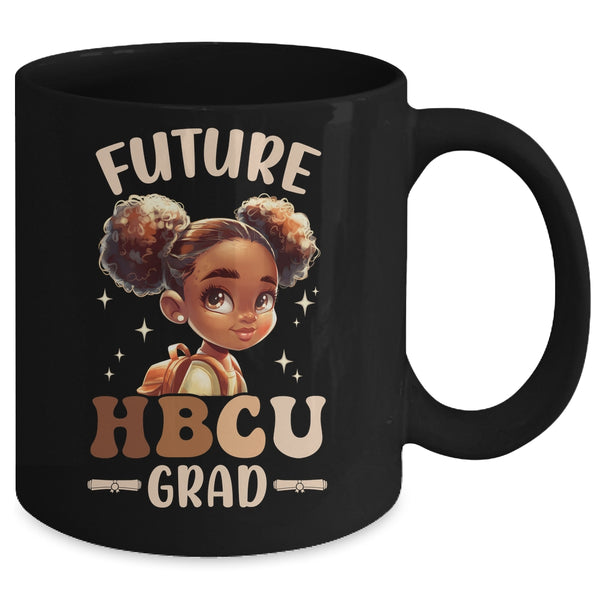 Future HBCU Grad History Black Girl Graduation HBCU Kids Mug 11oz Mug Black back 600x.jpg