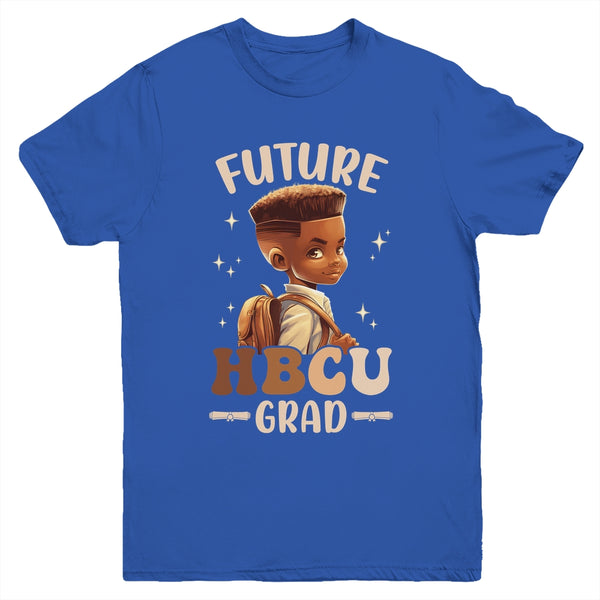 Future HBCU Grad History Black Boy Graduation HBCU Kids Youth Shirt Youth T Shirt Royal 600x.jpg